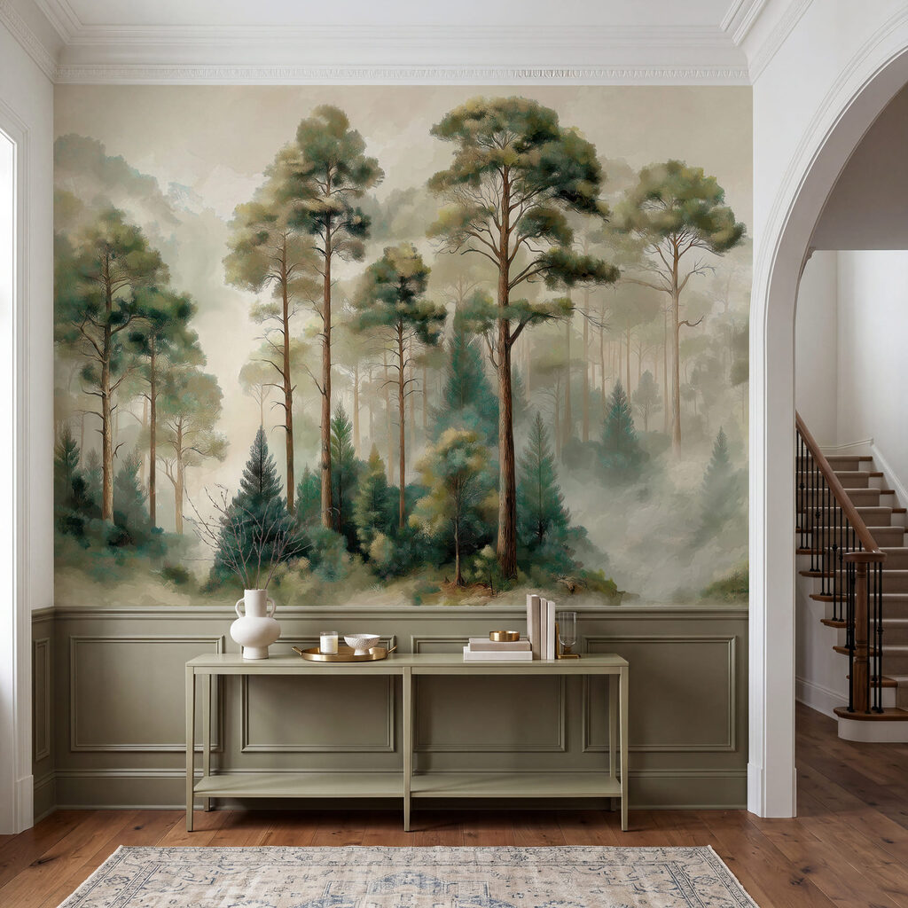 Pini pe teren stâncos — interior 3