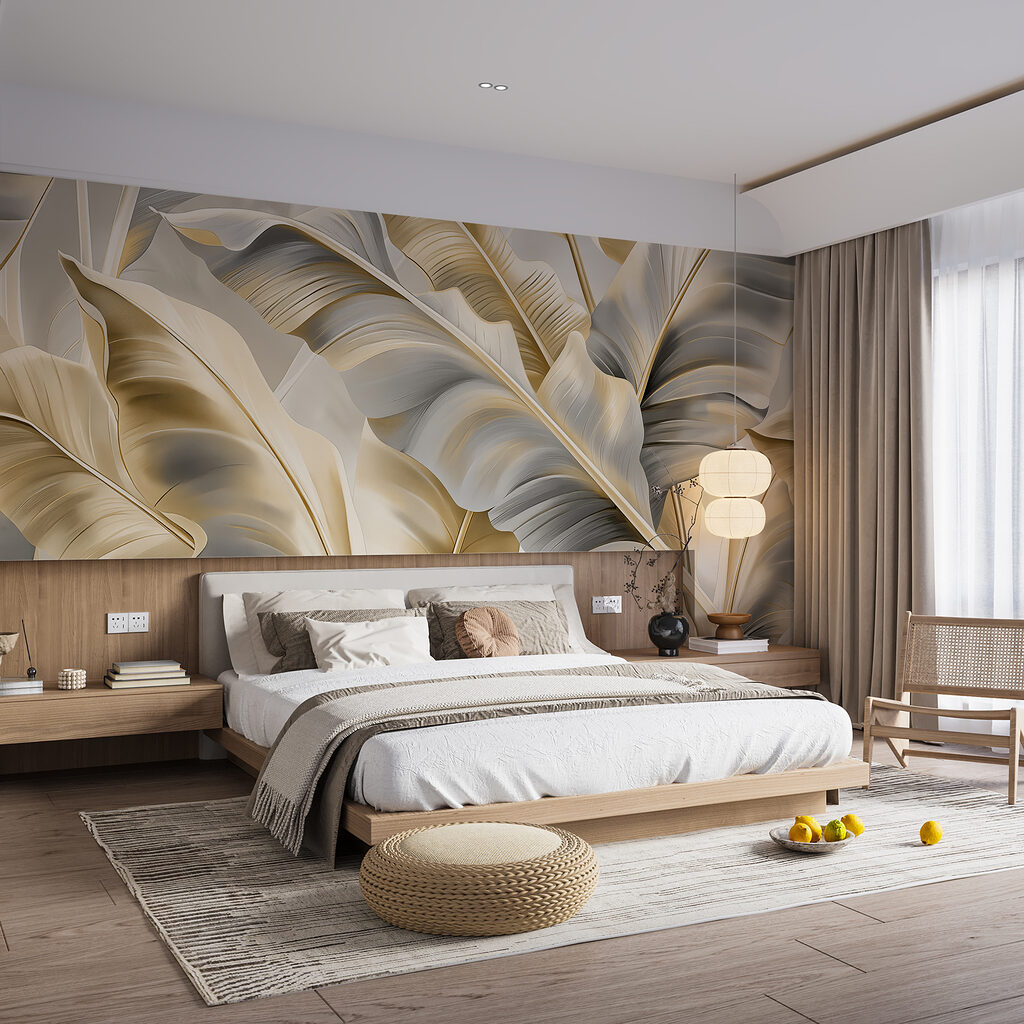 Frunze cu cute adânci — interior 1