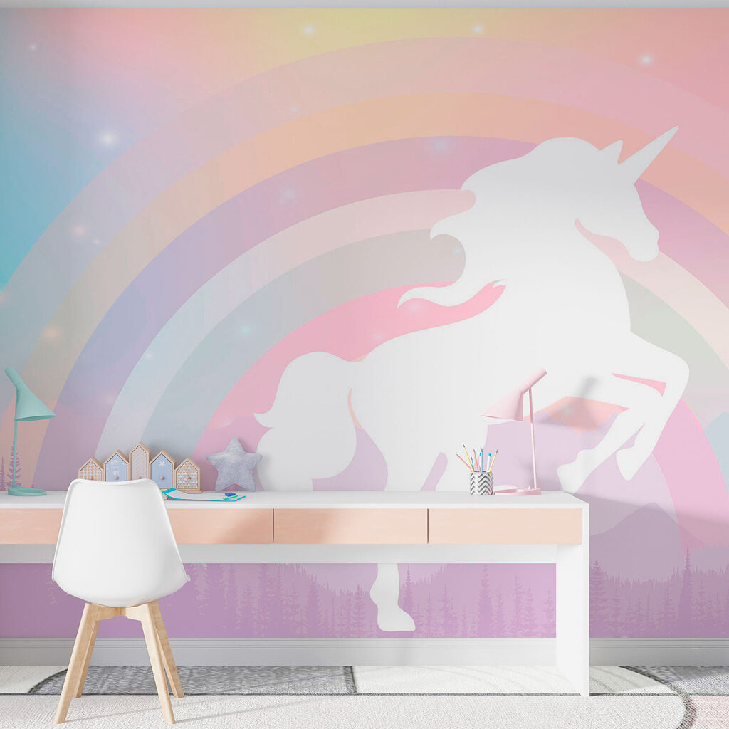 Unicorn lângă curcubeu — interior 2