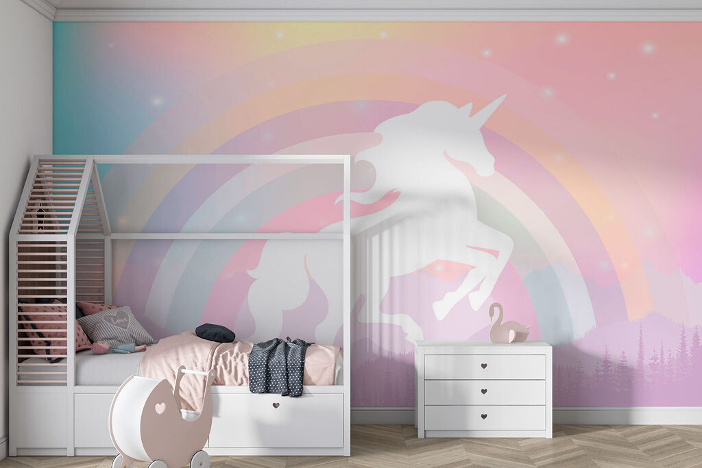 Unicorn lângă curcubeu — interior 3