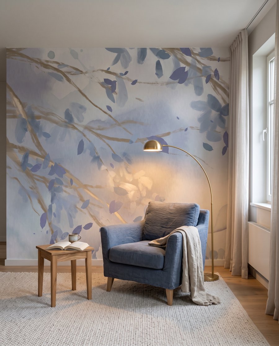 Ramuri peste pete delicate — interior 3
