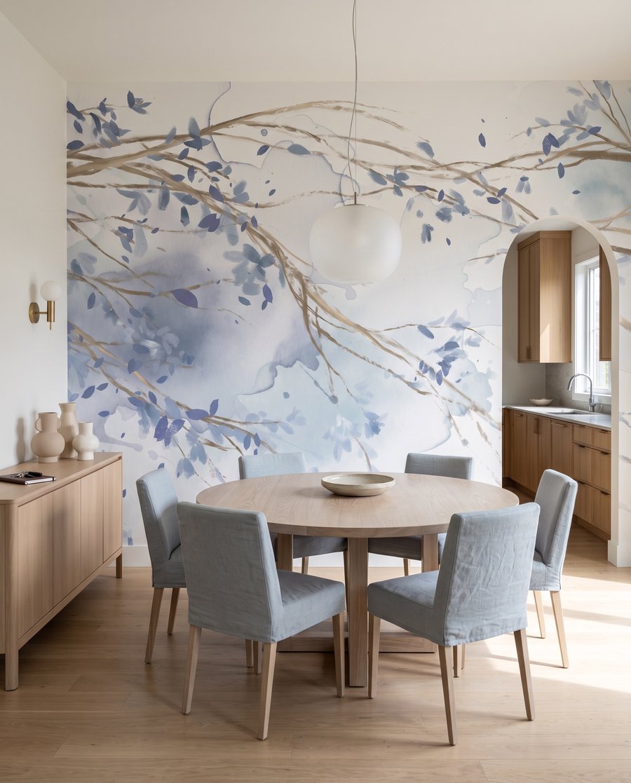 Ramuri peste pete delicate — interior 6