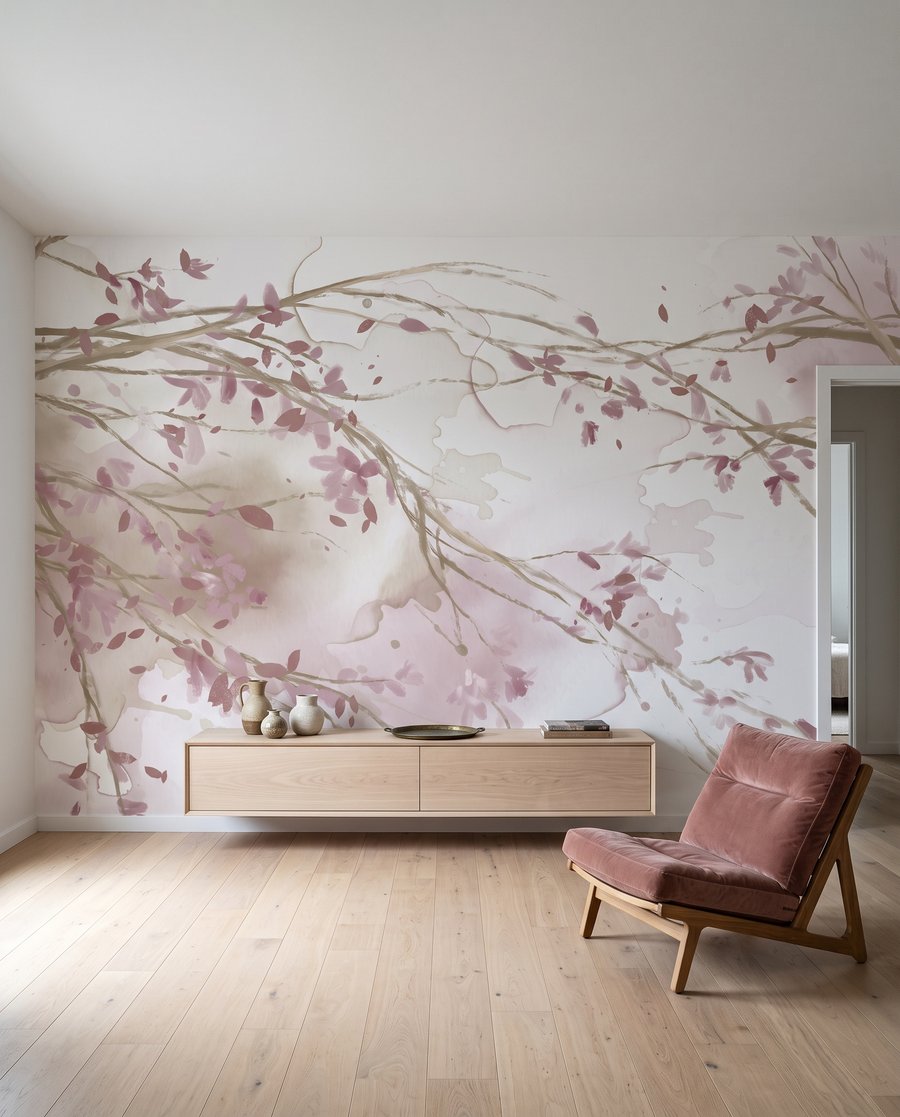 Ramuri peste pete delicate — interior 1