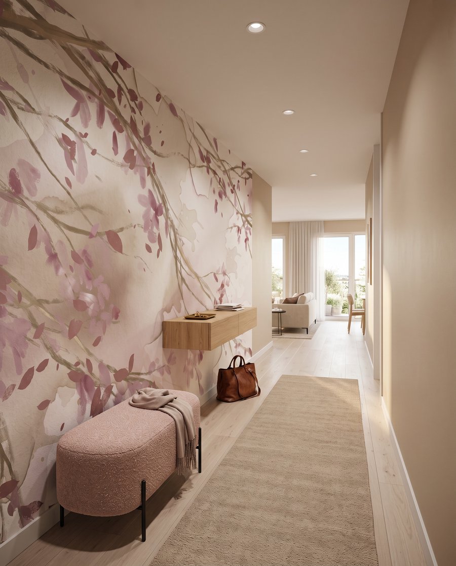 Ramuri peste pete delicate — interior 4