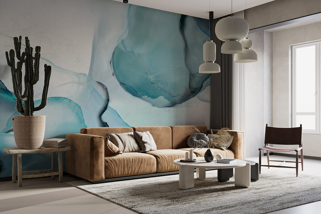 Pete albastre cu nervuri — interior 5