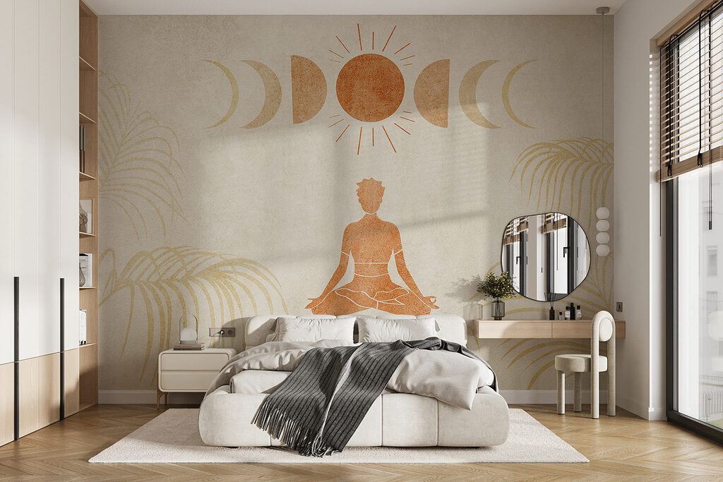 Meditație sub faze lunare — interior 1