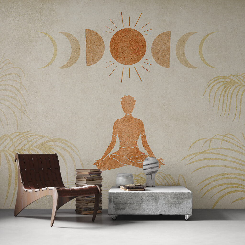 Meditație sub faze lunare — interior 2