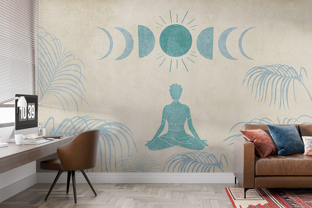 Meditație sub faze lunare — interior 2