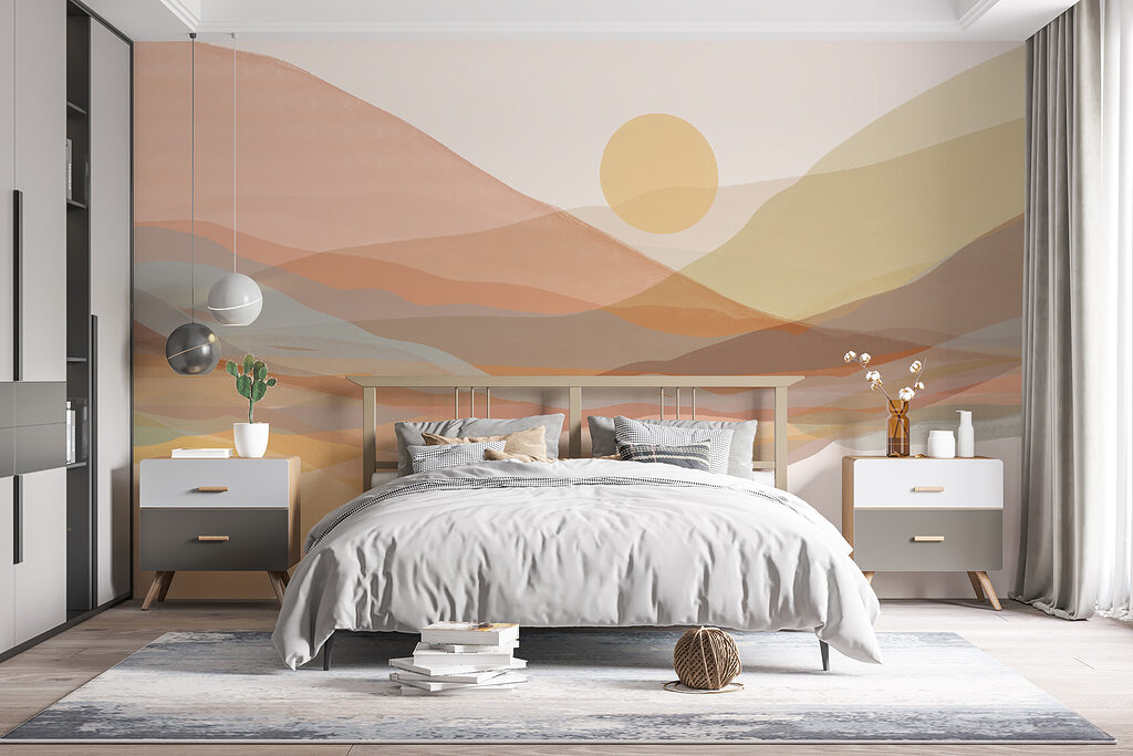 Soare peste dealuri transparente — interior 1