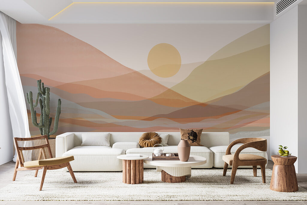 Soare peste dealuri transparente — interior 4
