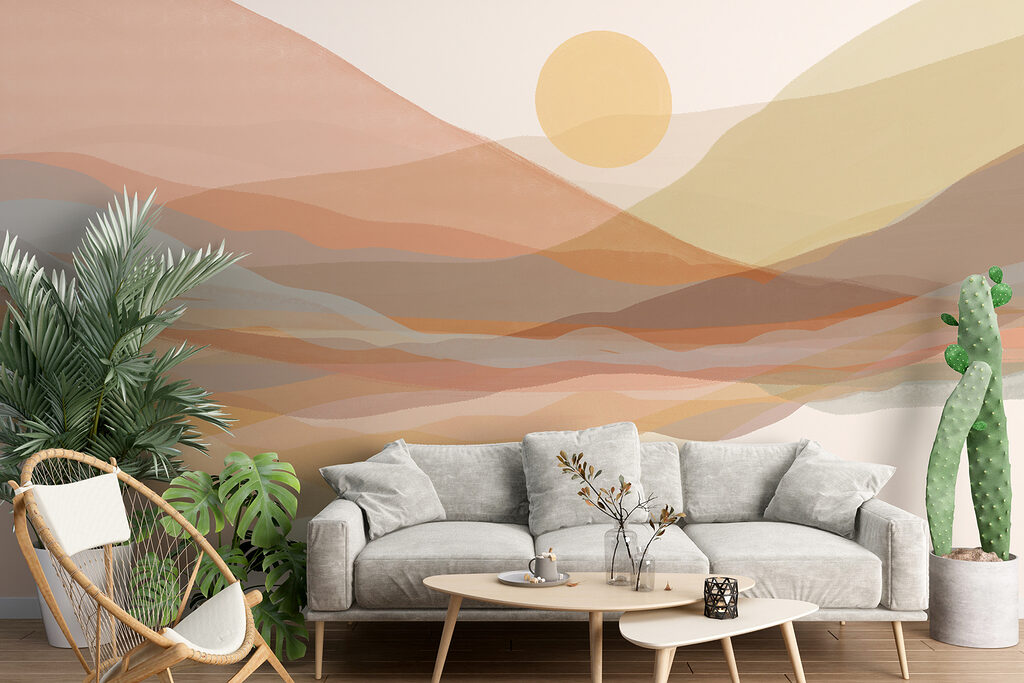 Soare peste dealuri transparente — interior 5