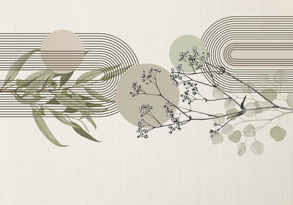 Ramuri peste arcuri fine — design complet