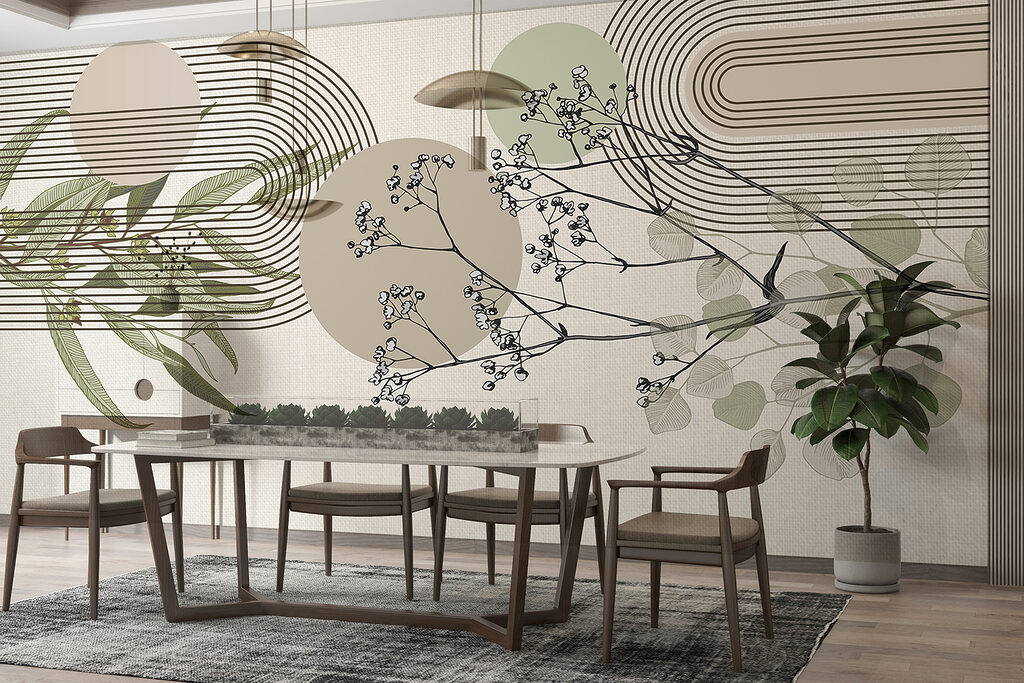 Ramuri peste arcuri fine — interior 5