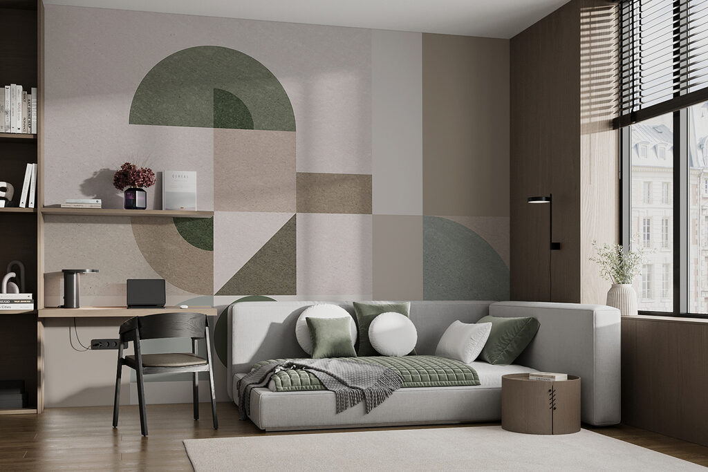 Forme verzi rotunjite — interior 1