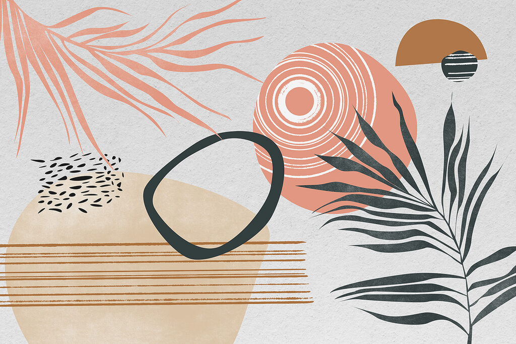 Palmieri și forme calde — design complet