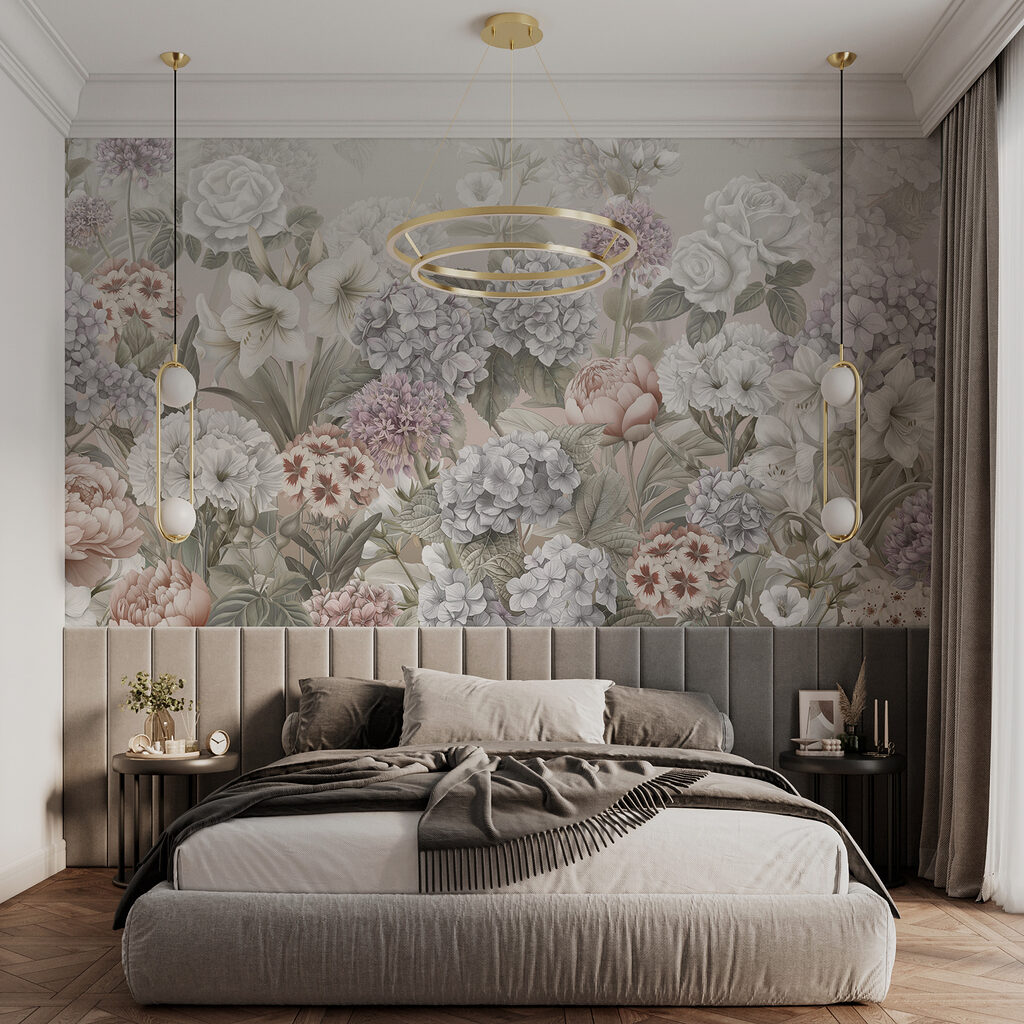 Flori albe de grădină — interior 2