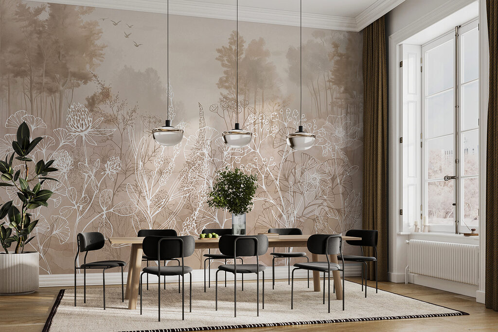 Contururi florale în ceață — interior 4