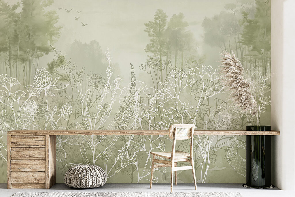 Contururi florale în ceață — interior 4