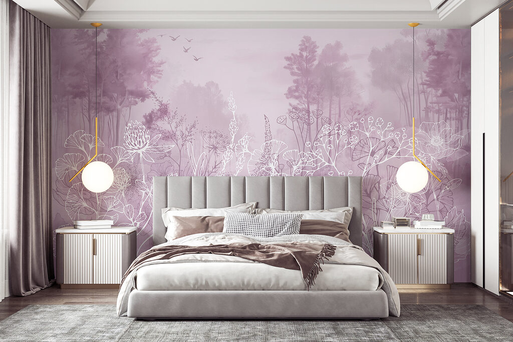 Contururi florale în ceață — interior 2