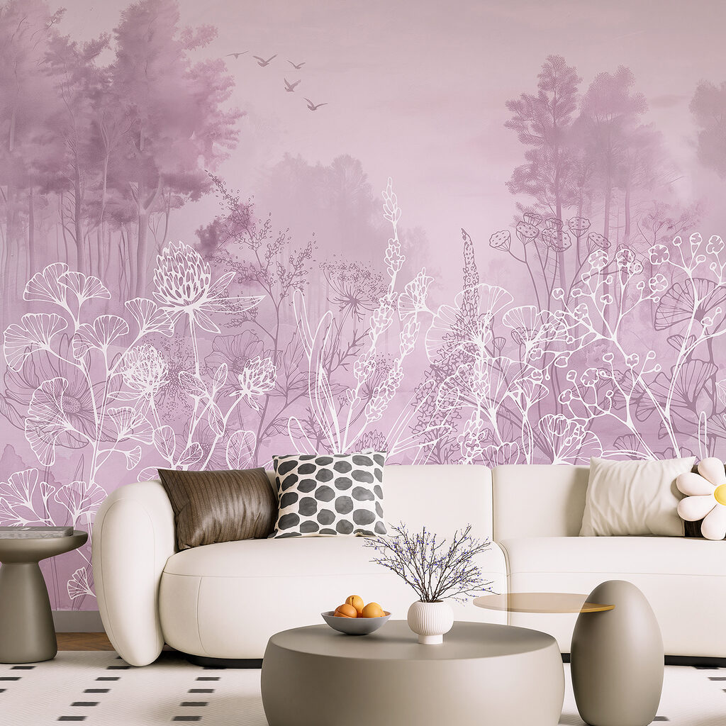 Contururi florale în ceață — interior 3