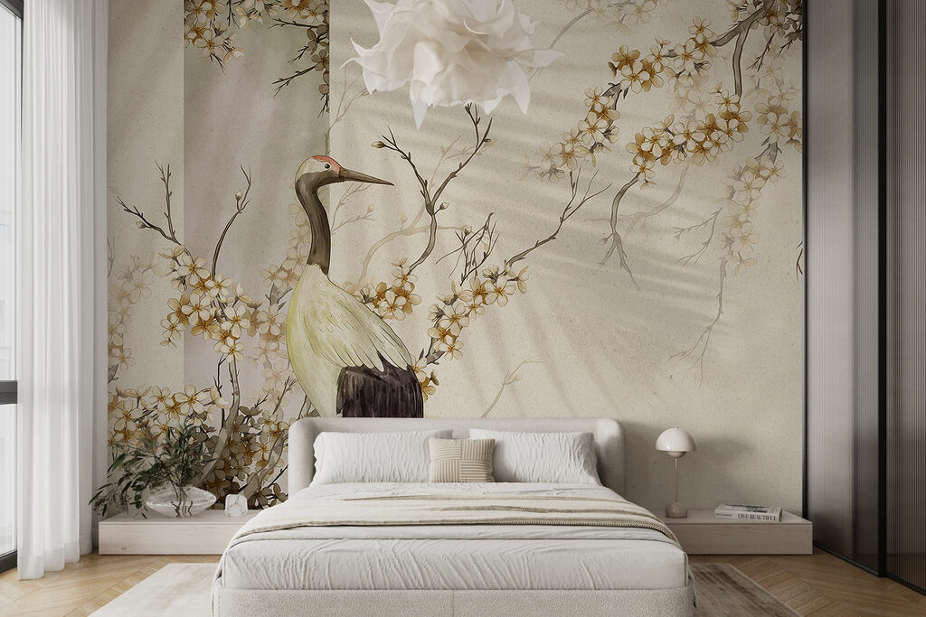 Cocor printre flori — interior 1