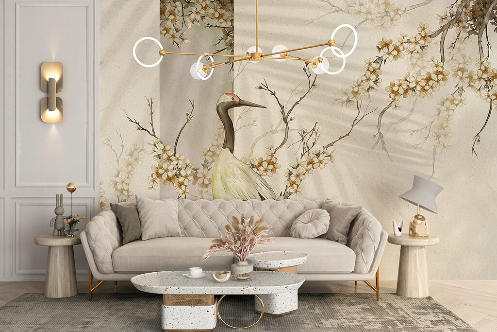 Cocor printre flori — interior 3