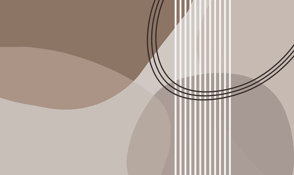 Linii curbe și dungi — design complet
