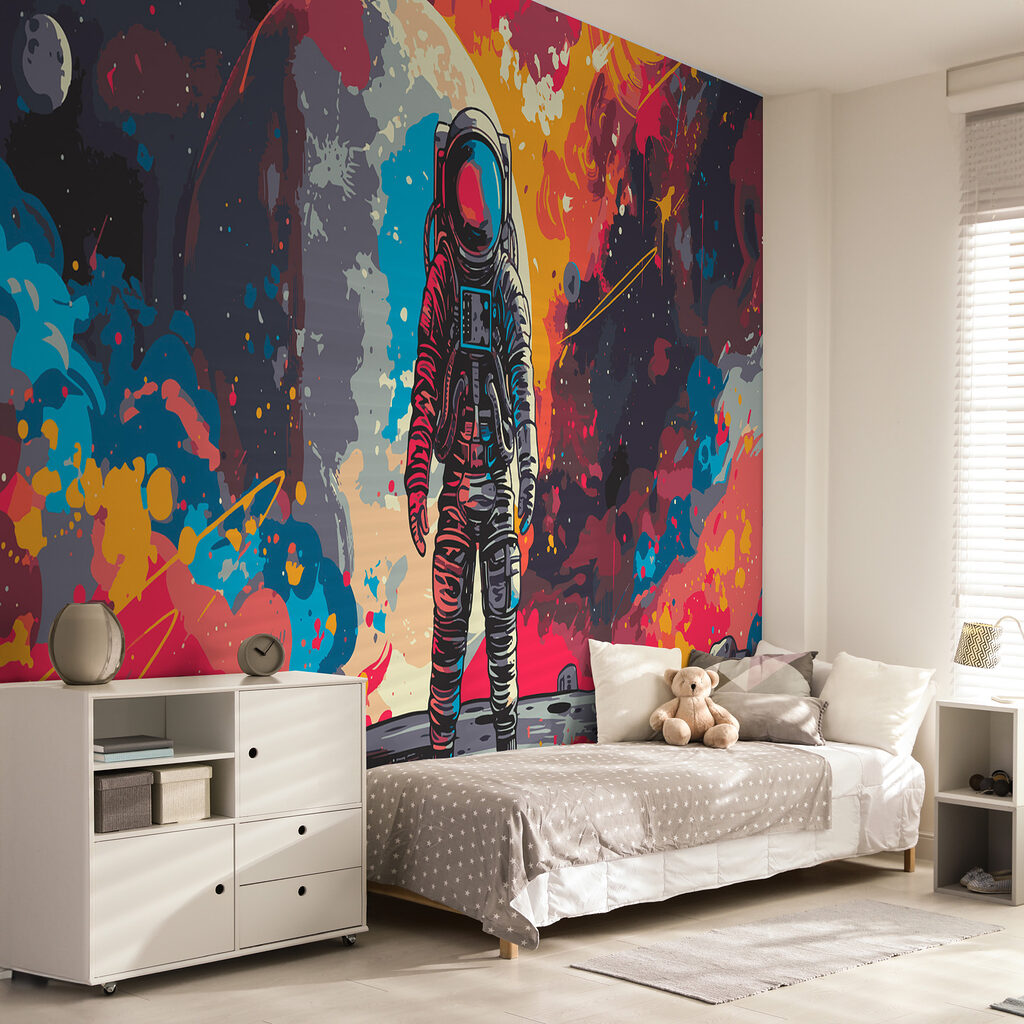 Astronaut printre stropi — interior 2