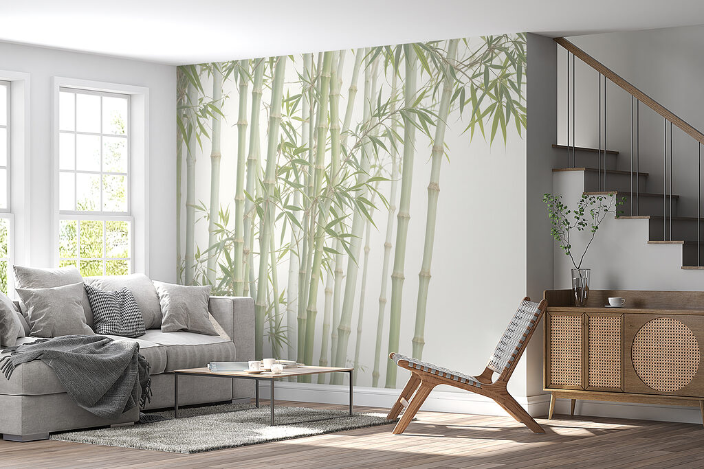 Bambus în verde deschis — interior 5