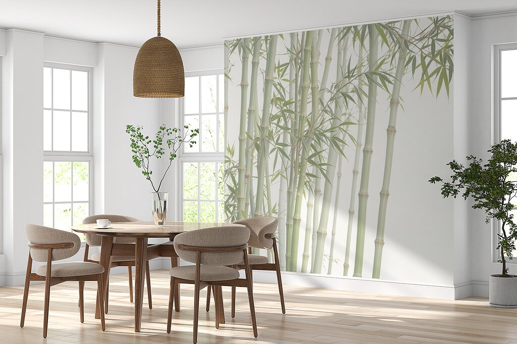 Bambus în verde deschis — interior 6