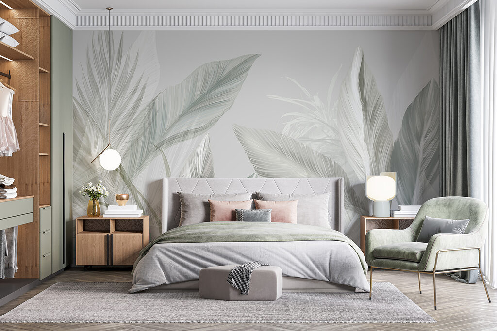 Frunze tropicale în contralumină — interior 2
