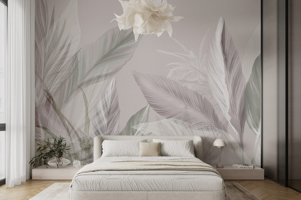 Frunze tropicale în contralumină — interior 1