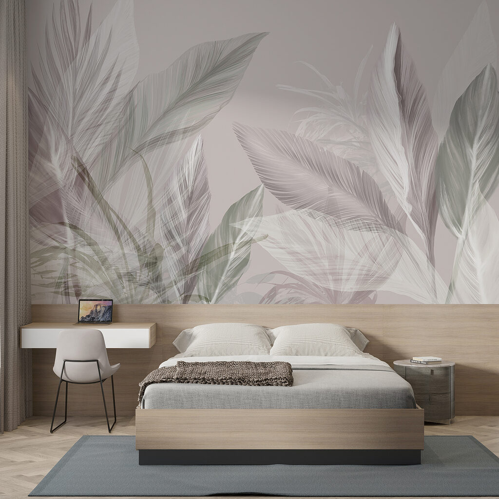 Frunze tropicale în contralumină — interior 2