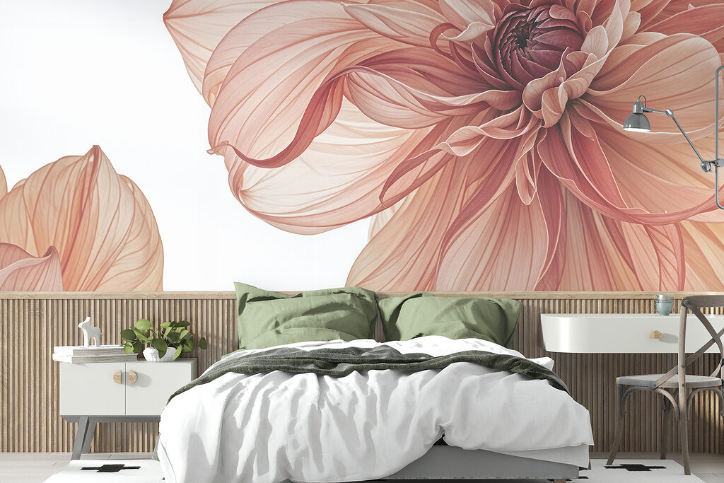 Floare somon transparentă — interior 1