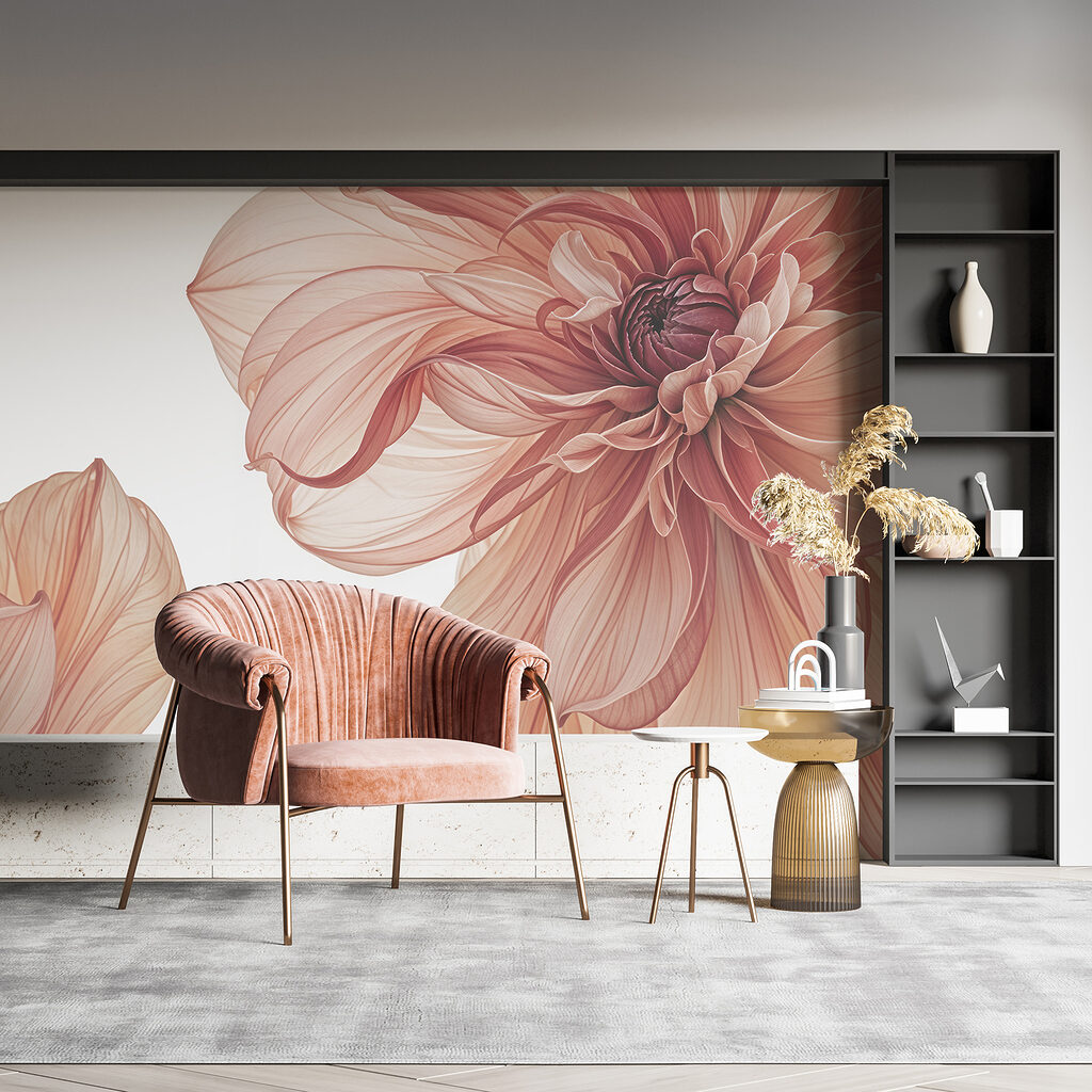 Floare somon transparentă — interior 4