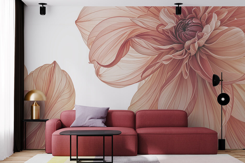 Floare somon transparentă — interior 5