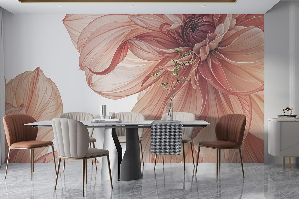 Floare somon transparentă — interior 6