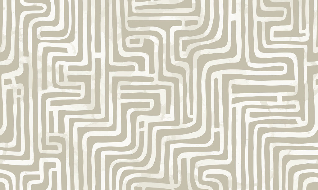 Linii albe sinuoase — design complet