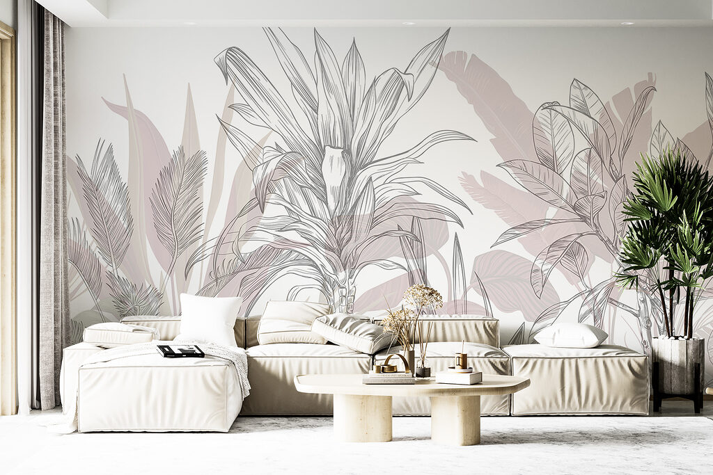 Plante tropicale în schiță — interior 5