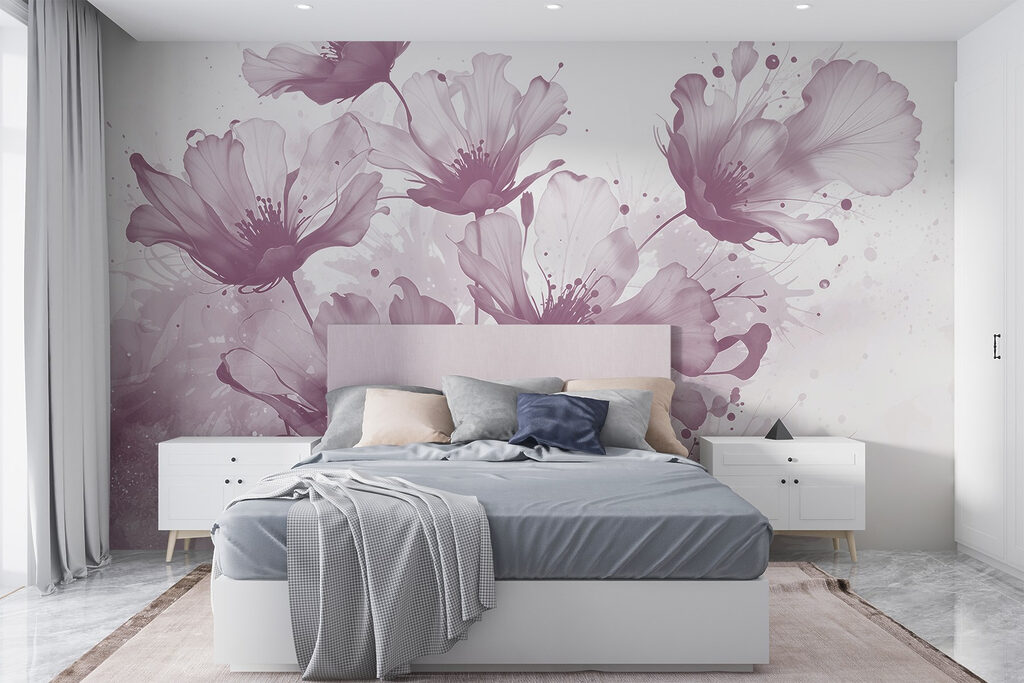 Flori cu tușe libere — interior 6