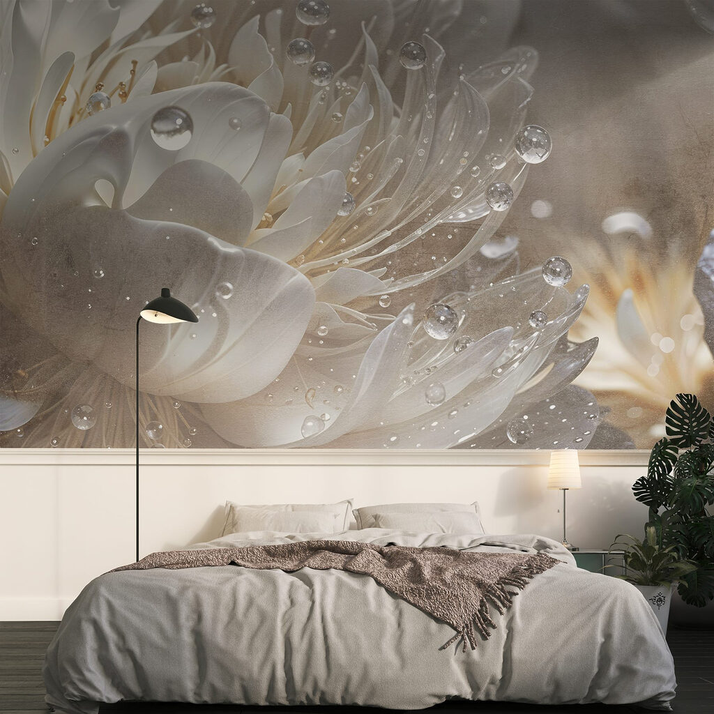 Floare strălucitoare cu picături — interior 3
