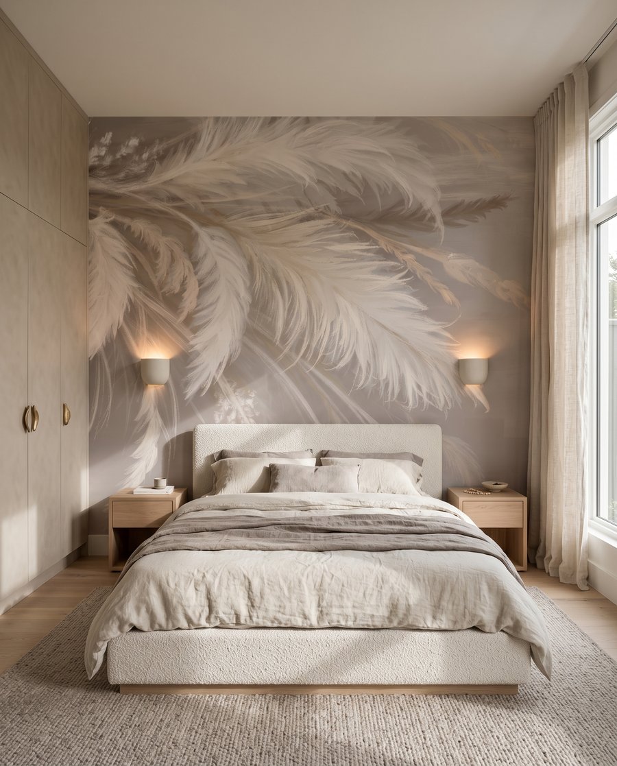 Pene în umbră crem — interior 2