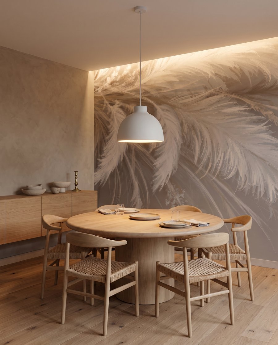 Pene în umbră crem — interior 3