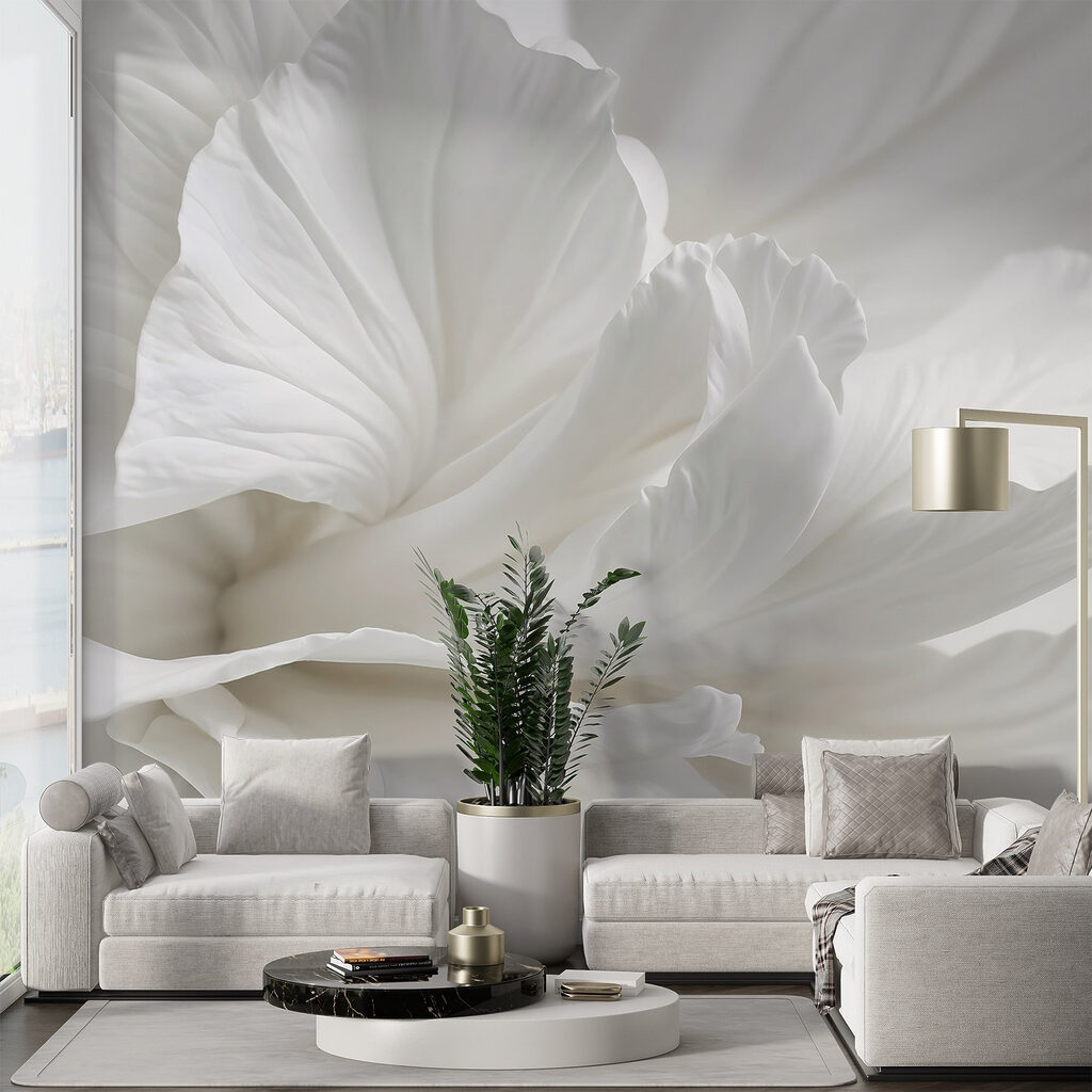 Floare albă de aproape — interior 4