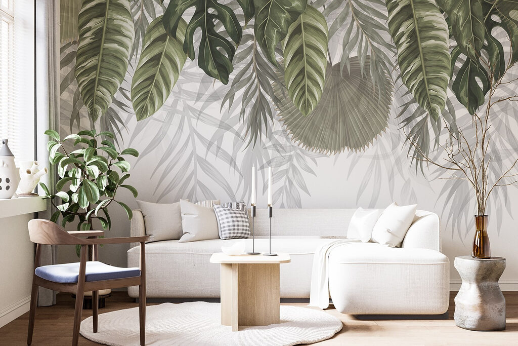 Frunze mari, siluete deschise — interior 3