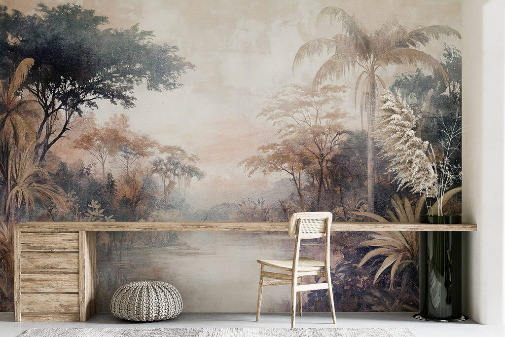 Râu printre palmieri — interior 5