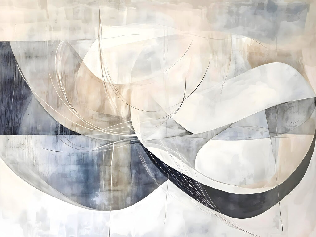 Arcuri peste forme transparente — design complet