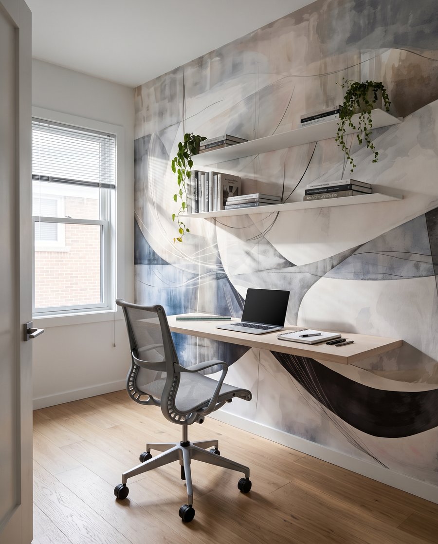 Arcuri peste forme transparente — interior 6