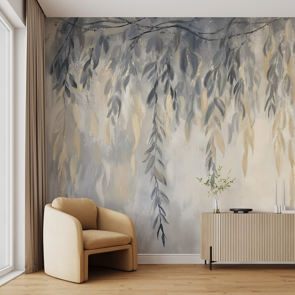 Ramuri atârnate cu vopsea — interior 4