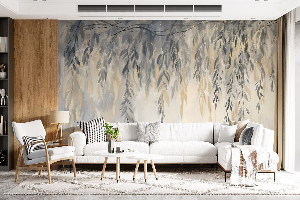 Ramuri atârnate cu vopsea — interior 5